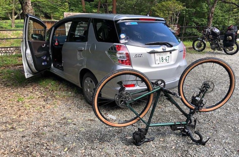 車 で 4 分 自転車